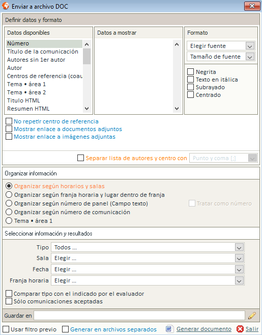 Enviar a DOC