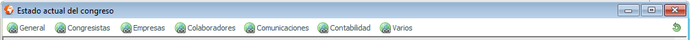 Opciones disponibles
